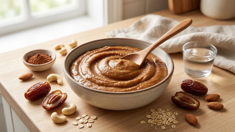 Energy-Balls Quetschie (Dattel-Nuss)