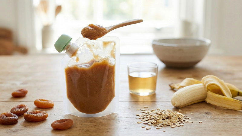 Fruchtriegel Quetschie (Aprikose-Hafer)