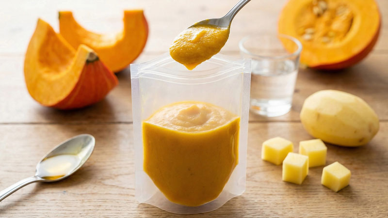 Kürbis-Kartoffel Quetschie