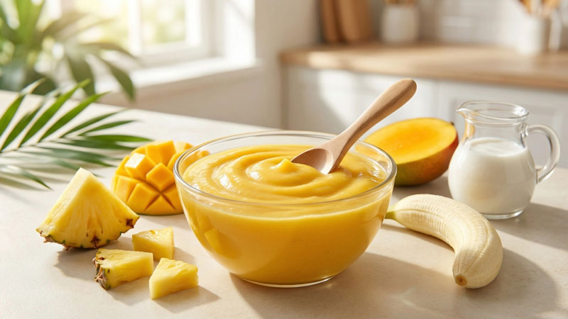 Tropischer Smoothie Quetschie